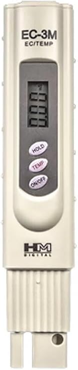 HM Digital EC-3M EC Meter Testing Electrical Conductivity for Water