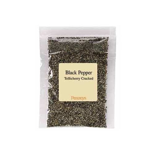 Cracked Black Pepper By Penzeys Spices 7 oz 1.5 cup bag Pack of 1