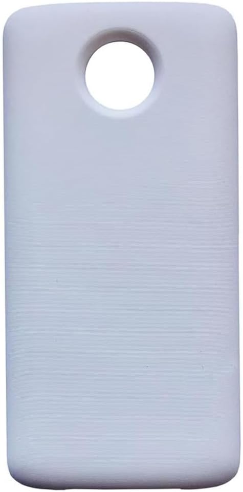 Moto mods for Motorola Moto Z4 Play Z3 Z2 Force Z Droid Phone,Power Pack, Style Back Shell case Cover. (White)