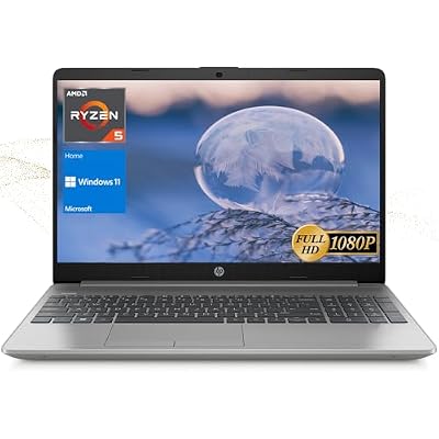 HP Essential 255 G9 Laptop, 15.6 FHD Display, AMD Ryzen 5 5625U, 32GB RAM, 2TB PCIe SSD, Webcam, SD Card Reader, HDMI, Wi-Fi 6, Windows 11 Home, Dark Ash Silver