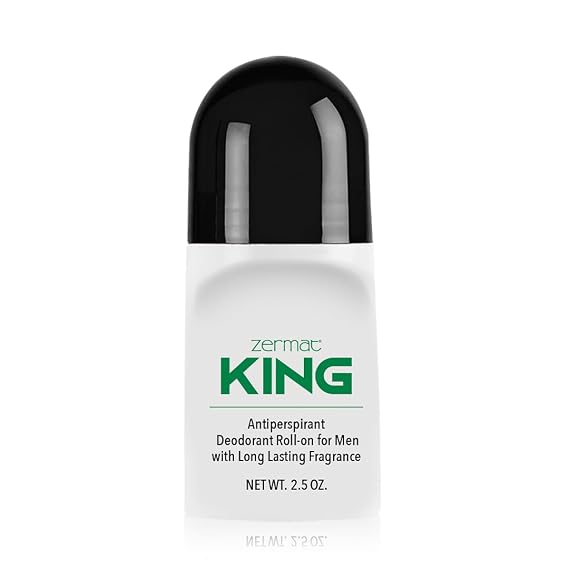 Zermat King, Roll-On Deodorant, 24 h Antiperspirant, 2.5 Oz.