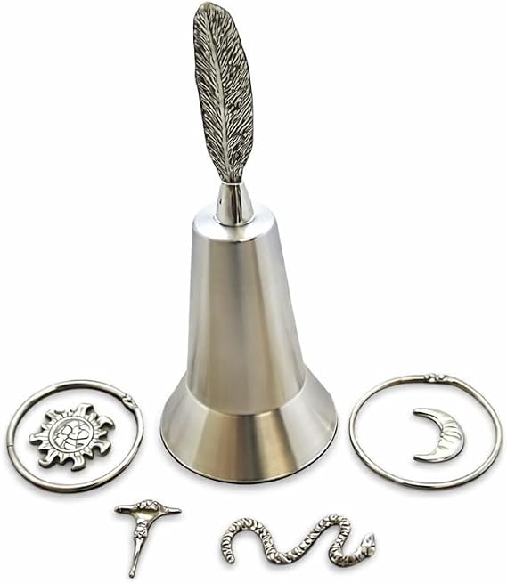 Campana Obatala Agogo Bell Herramientas Tools Authentic Yoruba Santeria Ritual Bell, Practices, Ifa, Orishas
