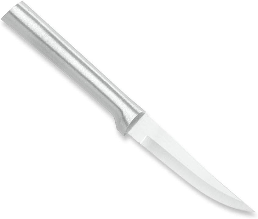 RADA Cutlery Heavy Duty Paring Knife, Silver Handle, Pack of 2