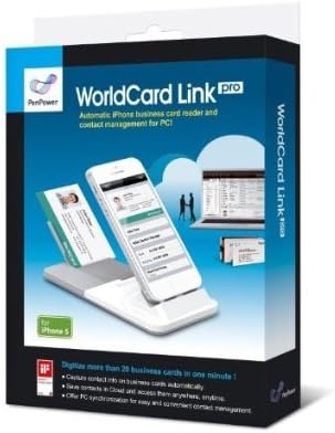 Penpower World Card Link for Apple iPhone 5, 5s - Retail Packaging - White