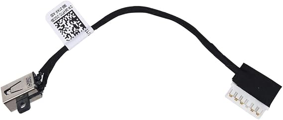 Replacement DC Power Jack for Dell inspiron 15 3510 3511 3515 & inspiron 15 3520 3521 3525, Dell 15 Laptop DC15250 DC15255 Series Laptop P/N: GDM50 87GX7 0231X7 DC301018100 DC301017H00