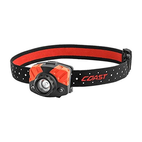 Master Cutlery FL75R Rechargeable Focusing 530 Lm LED Headlamp Hanging Box, Black
