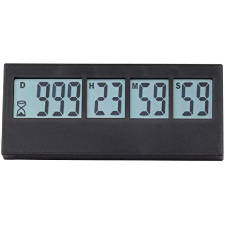 A AIMILAR Digital Countdown Days Timer 999 Days Count Down Timer for Vacation Retirement Wedding Lab Kitchen