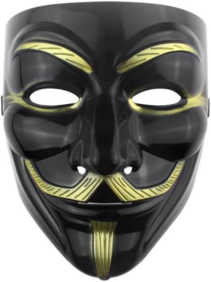 Hacker Anonymous Mask V For Vendetta Mask For Kids Women Men Halloween Party Costume Cosplay
