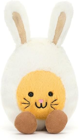 Jellycat Amuseables Bunny Egg - H 14 cm x W 9 cm x D 4 cm