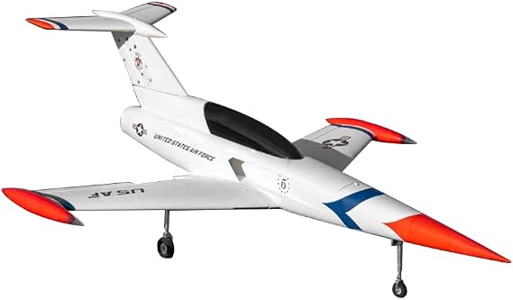 NOBRIM RC Plane Jet Diamond EPO Foam RC Airplane Wing Span 1245mm Model RC Jet Fix Wing Aircraft (Thunderbirds,KIT)