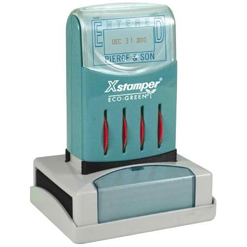 N82 Xstamper Versadater - 2 Color Blue Text with Red Date