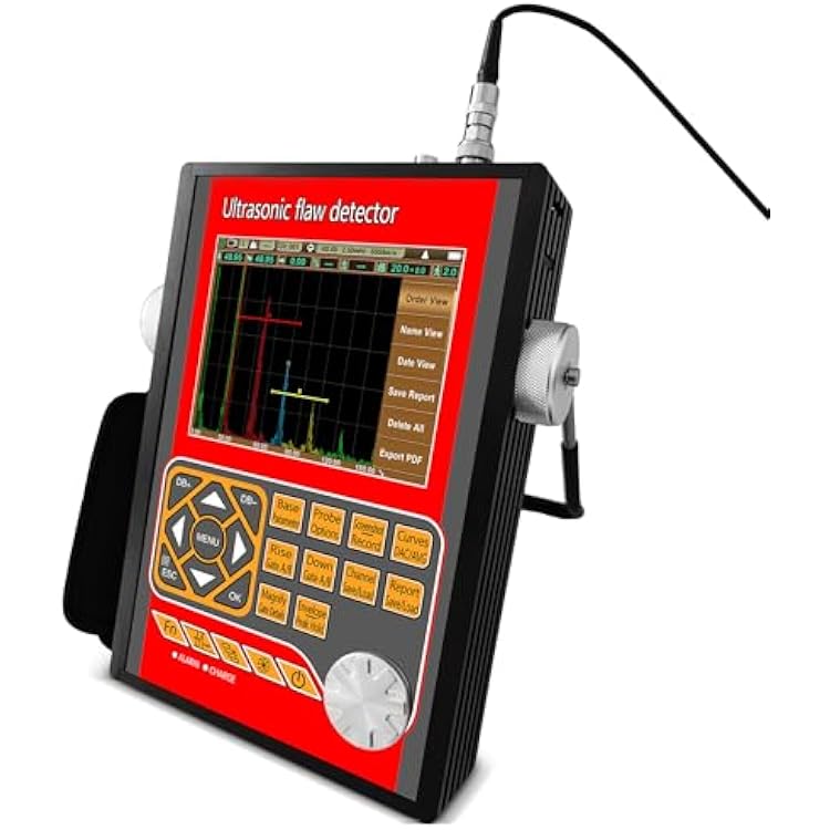 Ultrasonic Flaw Detector Portable Ultrasonic Flaw Detector Testing Equipment with ARM and FPGA Multi-Functional Flaw Detector for Iron and Steel Metallurgy Model AMT219