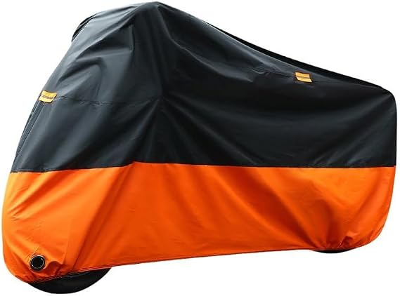 Waterproof Motorcycle Cover for KTM 390 Enduro R 2025,Dust and Snow Protection Tearproof Sturdy Material Easy to Clean Motorbike Covers,L:220 * 95 * 110CM