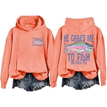 He Called Me to Fish Hoodie, Fish Sweatshirt For Women Christian Shirts Long Sleeve Unisex Tops