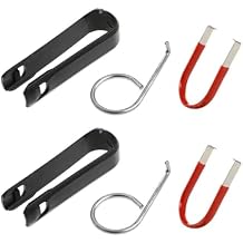 6 Pack Wheel Lug Bolt Nut Center Cover Caps Puller Extractor Removal ToolsTime Saving For Car Dismantle Auto Maintenance Bolt Cover Remover Convenient Lug Nut Cap Remover Smooth Bolt Cover Remover To