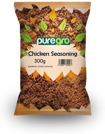 Puregro Chicken Seasoning 300g |Pack of 1| Perfect Blend | Aromatic Spice | Premium Quality & Safety Standards.