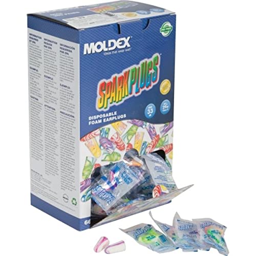 Moldex Sparkplug Ear Plugs - 200 Pair