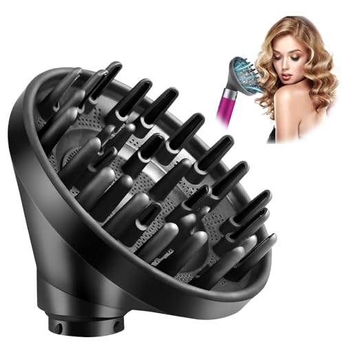 Upgraded Diffuser Nozzle for Dyson Airwrap Styler HS05 HS03 HS01 Attachment, Hair Dryer Diffuser Nozzle Converting for Airwrap Styler To Hair Dryer
