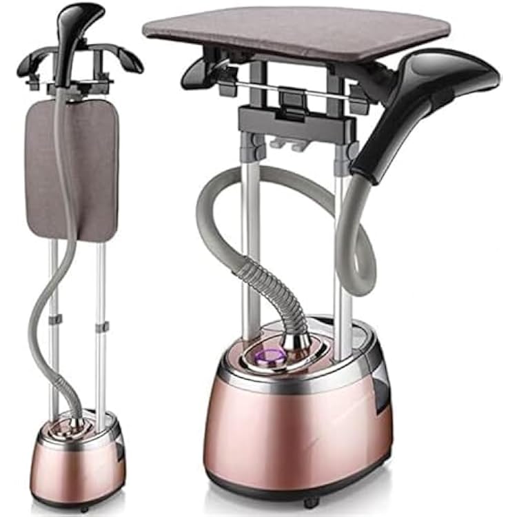 Fabric Steamer For Clothes Professional Heavy Duty Hanging Clothes Steamer - 6 Steam Levels - 1.7L Water Tank - With Fabric BrushIroning BoardHangers - Garment Steamer 2000W