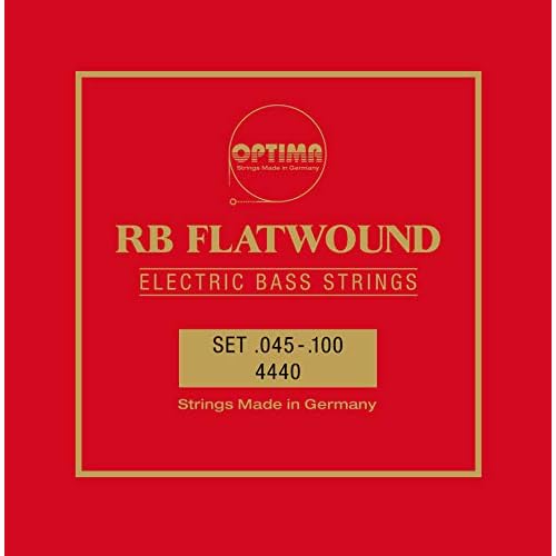 Optima 4440L RB FLATWOUND Bass Strings, Long Scale