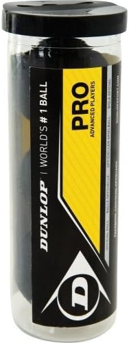 Dunlop Pro Squash Balls - 3 Pack