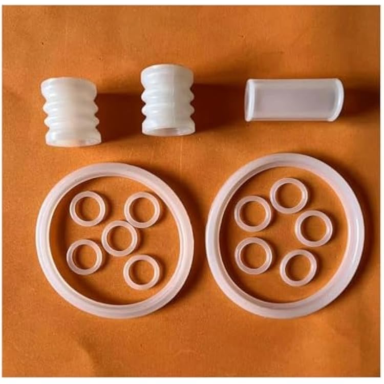 15PCS ,Compatible for Vevor ,Ice Cream Makers Silicone Seal Rings Tube Components of ,Compatible for YKF ,Soft Serve Ice Cream Machines Parts