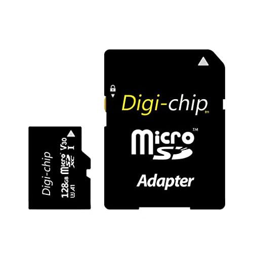 Micro-SD Memory Card UHS-1 High Speed for Amazon Fire 7, HD8, HD10 Tablets 128GB, Yellow - Extreme