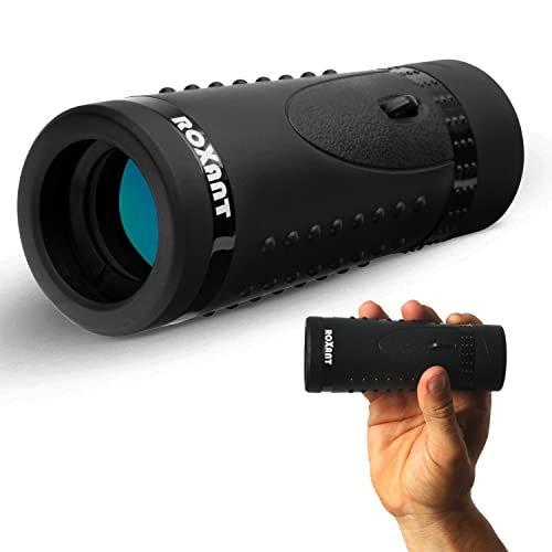 Authentic ROXANT Grip Scope High Definition Wide View Monoculars for Adults High Powered - with Retractable Eyepiece & Fully Multi Coated Optical Glass Lens  Bak4 Prism starscope monocular Telescope