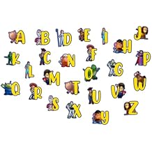 Toy Stry Alphabet AZ Wall Sticker for Room ABC Letter Stickers with Cartoon Characters Themed Wall Decals Alphabet Decoration for Bedroom, Wall Decor