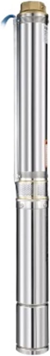 Adjustable Small submersible pump 335ft Head 24GPM Stainless Steel Borehole Water Pump Industrial Home Use1.5HP Deep Well Pump 110V Submersible Pump