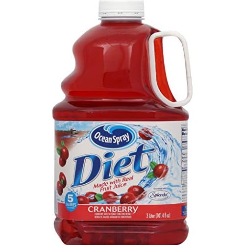 Ocean Spray Diet Cranberry Juice, 101.4-Ounce Pack of 2