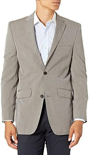 Savane Mens Tailored Light Pinstripe Suiting Jacket