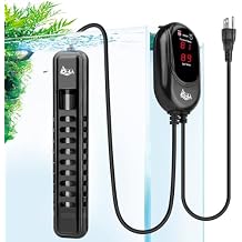 AQQA Aquarium Heater 800W for 80-220 Gallon Fish Tank Heater Submersible Betta Fish Heater for Aquarium Thermostat Heater for Freshwater and Saltwater 800W for 80-220 Gal