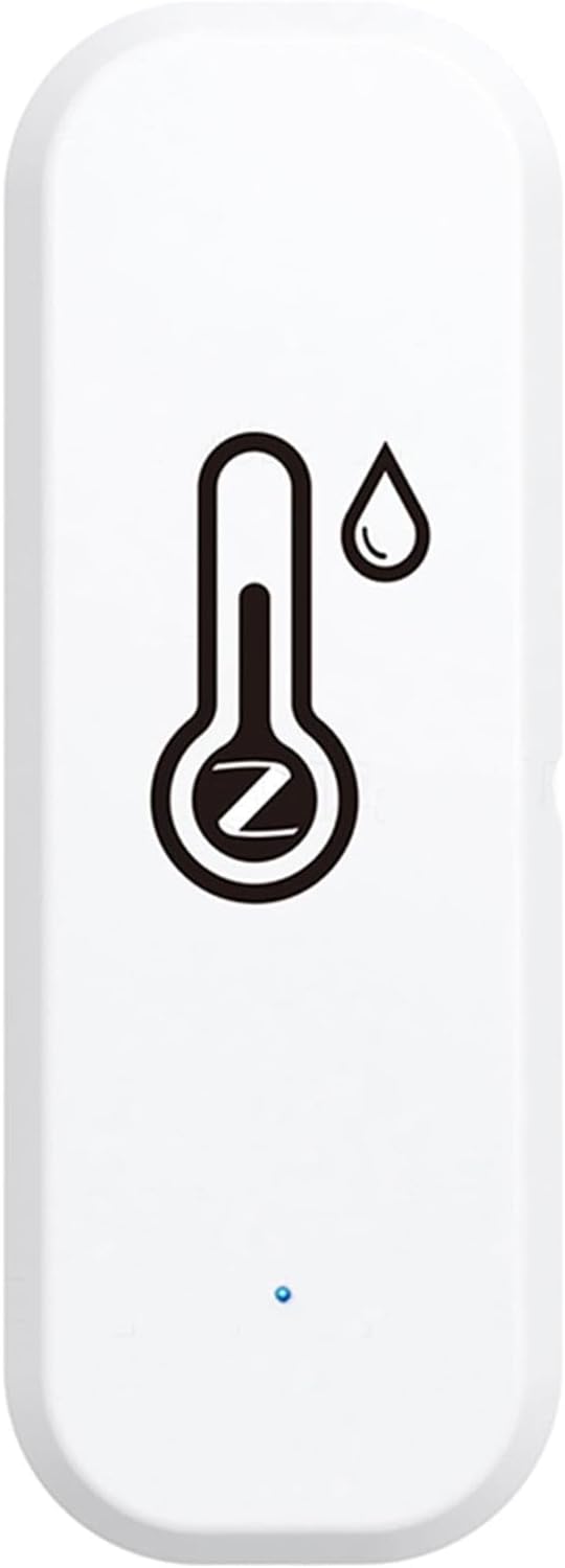 for tuya for zigbee Temperature Humidity Sensor, Accurate ±0.5°C Smart Detector With App Alerts, For Home Greenhouse Automation Monitoring(B)