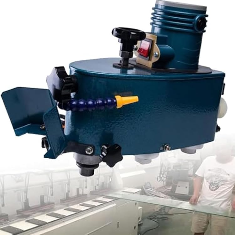Electric Glass Edging Machine Edge Glass Grinding Machine 8000rMin Glass Edger wBd Polishing Wheel Straight Round Bevel Edge Grinder Polishing Edge Machine