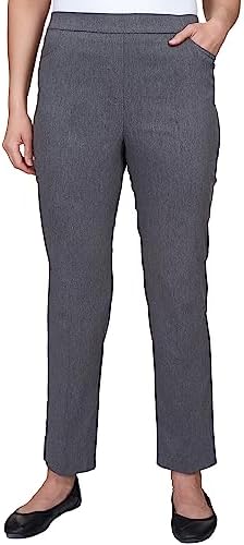 Alfred Dunner Petite Proportioned Medium Allure Slim Pant Pants