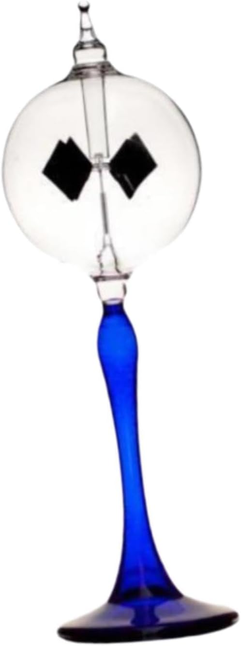 Crookes Radiometer for Sunlight Energy Display and Education, Blue