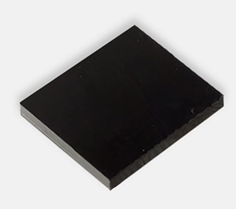 1PC Glassy Carbon Sheets, inert electrodes, electrochemical Laboratory specimens for Three-Electrode Systems, chemically Modified electrodes for Anode Dissolution
