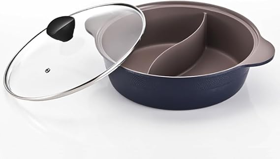 IH Shabu Shabu 28 cm Double Coated Ceramic Stock Pot