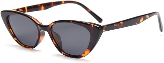 Cat Eye Polarized Sunglasses for Women Mens Small Retro Vintage TR90 Sun Glasses Luxury Brand Design Eyewear