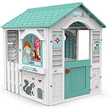 Chicos Veterinary Play House Outdoor Playset for Kids Veterinarian Indoor Playset for Pretend Play Outdoor Kids Play Set Vet