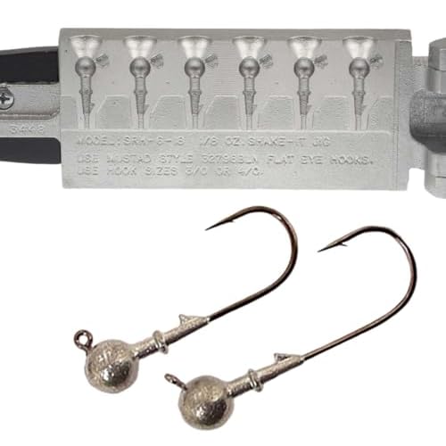 Do It Mold Shake-It Jig Size 18 oz. Do it Mold 3448 Cavities 6 Total