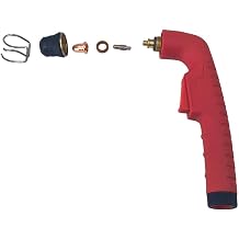 Plasma Torch Head Kit for Northern Tool 275/375, for klutch 275i/375i, Electric, HTP Microcut 300/400, Longevity for force 40D, Red