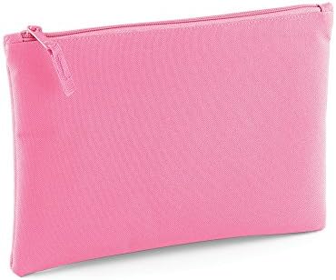 BagBase Grab Zip Pocket Pouch Bag One Size True Pink