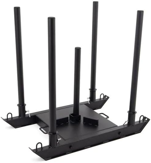SMAI Push-Pull Sled: Enhance Muscle Strength and Speed Improvement, High Gauge Steel, Adjustable Height, Stable, and Secure Fitness Equipment for Athletic Exercise