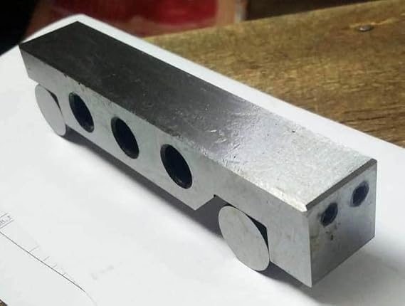 TUF-High Power Sine Bar Hardend & ground 5"