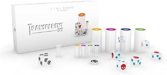 Space Cowboys TIME Stories Transparent Set Expansion - Enhance Your Time-Travel Adventures! Cooperative Strategy Game for Kids and Adults, Ages 12+, 2-4 Players, 60 Minute Playtime, Made