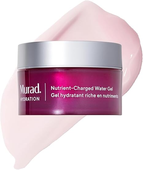 Murad Nutrient-Charged Water Gel - Hydration Face Moisturiser - Lightweight Hydration Gel Moisturiser with Minerals, Vitamins and Peptides Backed by Science, 50ml
