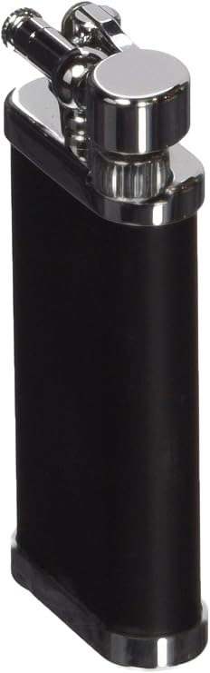IM Corona Old Boy Black/Chrome Pipe Lighter