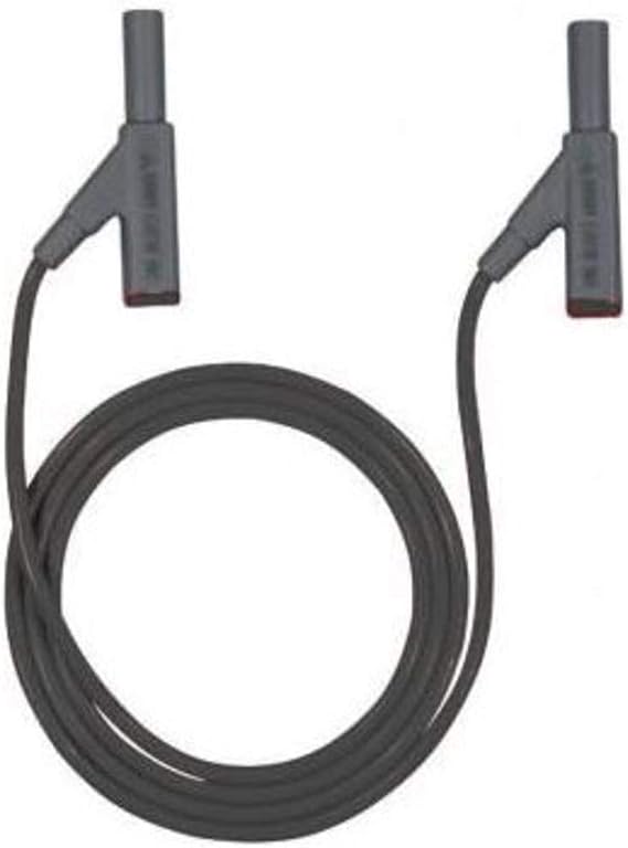 307122 Measuring Length 2.0 m Black Double-Sided Safety Plug